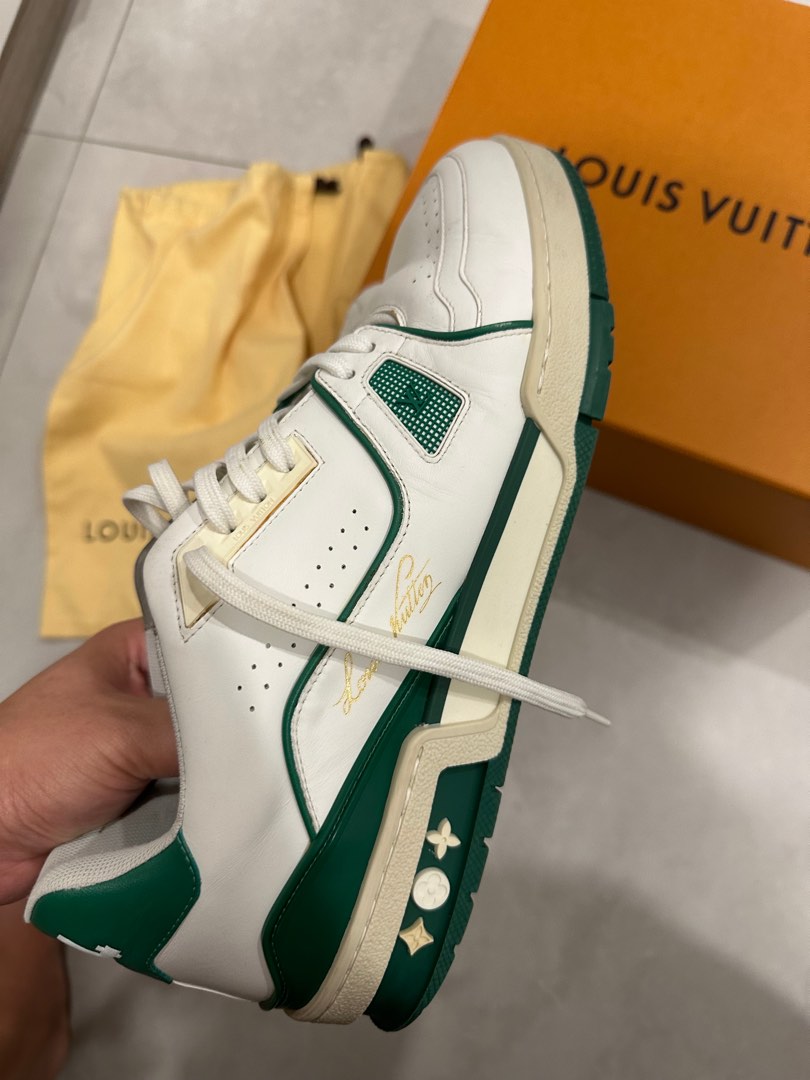 REAL LEATHER Louis Vuitton Trainer Maxi Orange White (TOP QUALITY 1:1  DETAILES, FROM SUPLOOK) wholesale and retail, worldwide shipping. Pls  Contact Whatsapp at +8618559333945 to make an order or check details :  r/Suplook