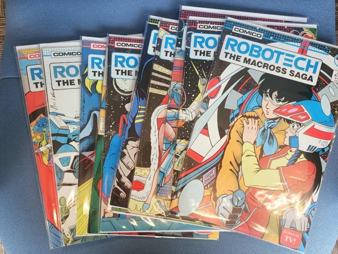 Macross comic book lot, Hobbies & Toys, Books & Magazines, Comics ...