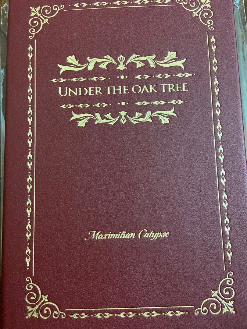 Manhwa anime Under the oak tree 2023 SG diary journal maximilian calypse,  Hobbies & Toys, Collectibles & Memorabilia, Fan Merchandise on Carousell