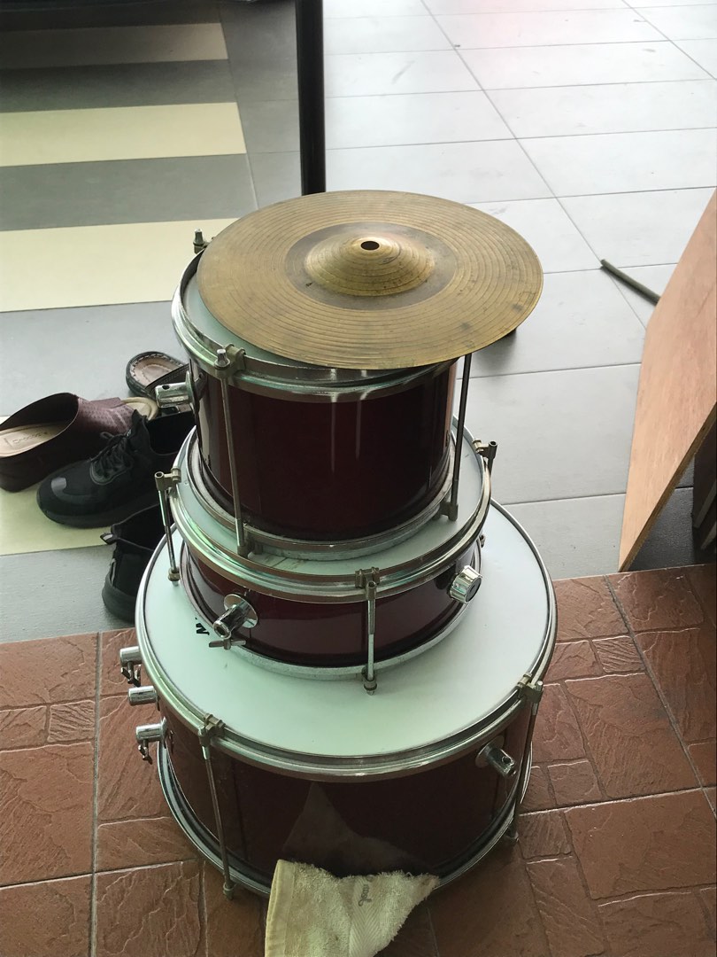 Maxtone MX60 Junior Drum Set , Hobbies & Toys, Music & Media, Music Accessories on Carousell