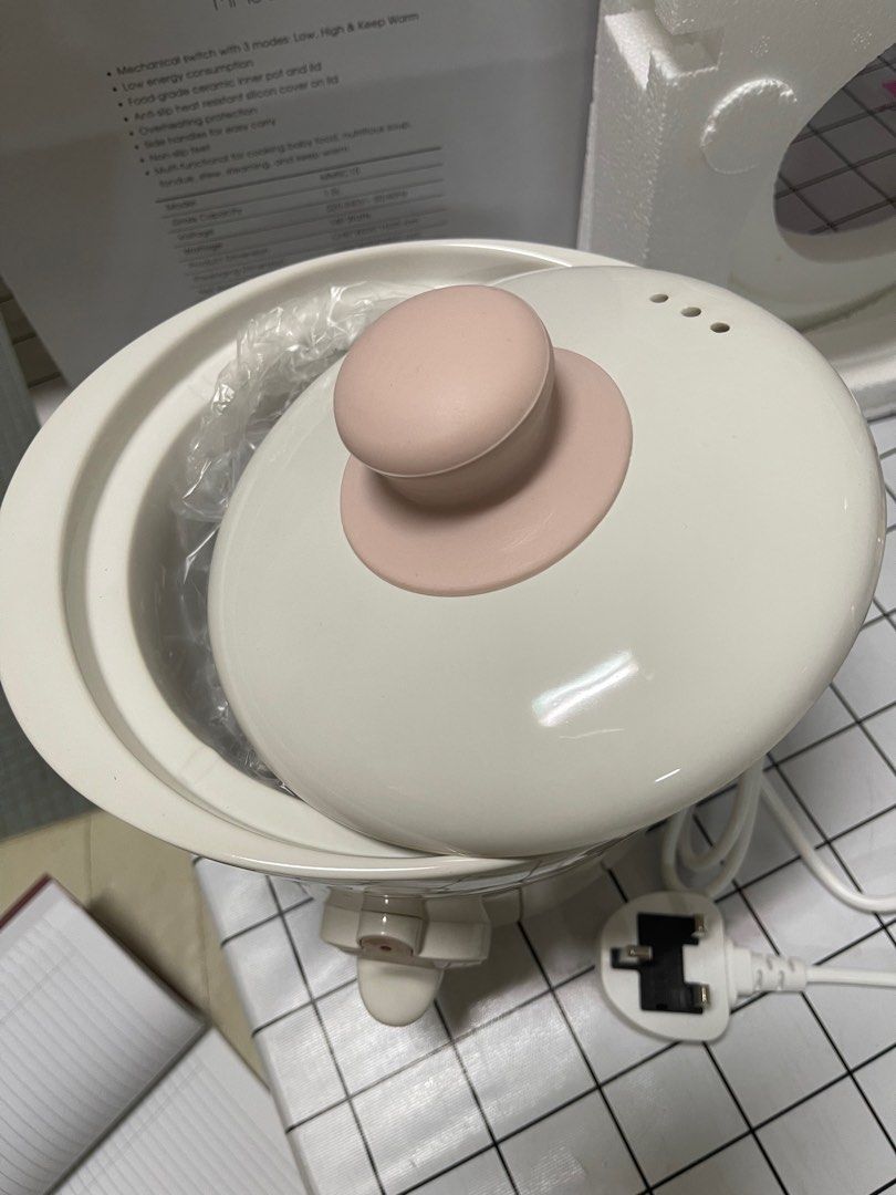 Mayer 1.5L Slow Cooker Pink, TV & Home Appliances, Kitchen Appliances