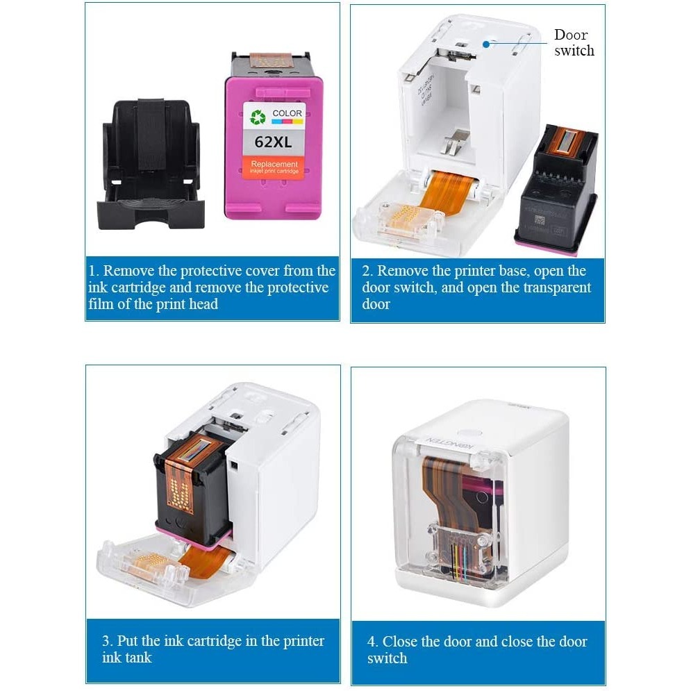 MBrush Handheld Printer Portable Mini Inkjet Printer, Computers & Tech ...