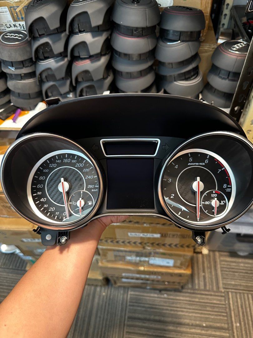 Mercedes CLA C117 Speedometer upgrade to AMG graphics, Car Accessories