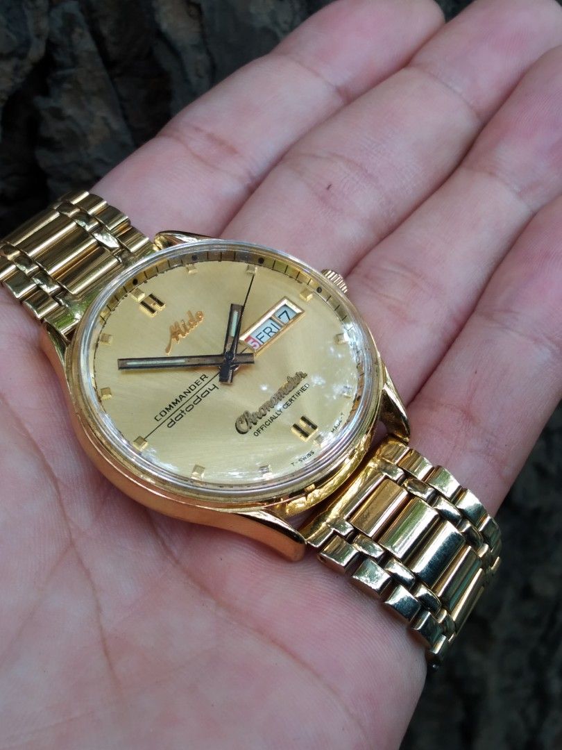 Mido commander chronometer officially certified online