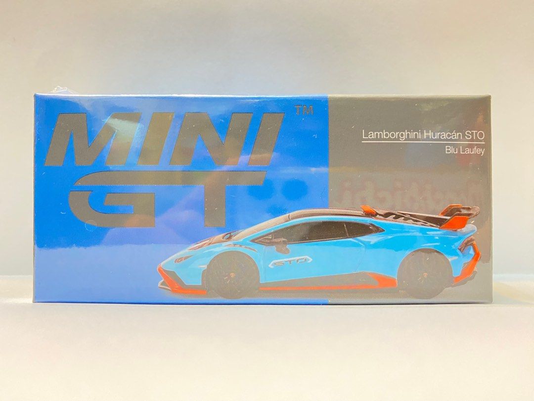 MINI GT Lamborghini Huracán STO Blu 475 MINI GT 1/64 Lamborghini