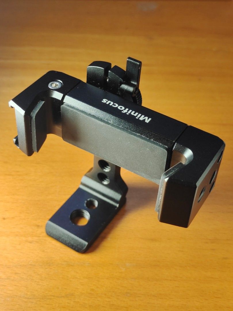 Minifocus Metal Phone Holder for Vlogging Selfie, Mobile Phones & Gadgets, Mobile & Gadget