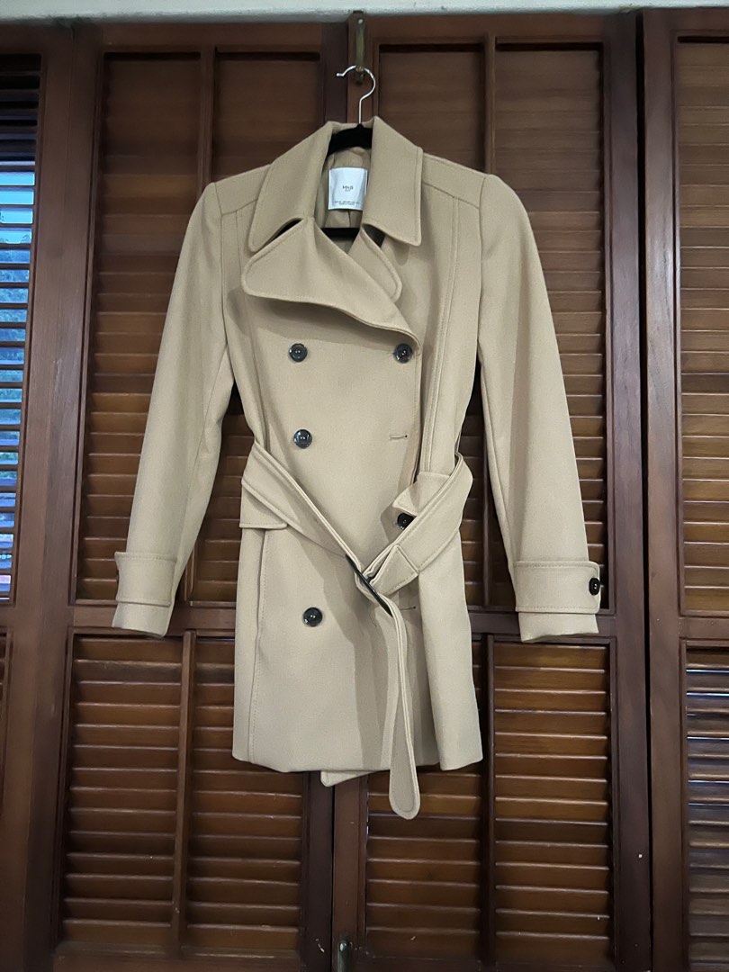MNG Suit Trench Coat on Carousell