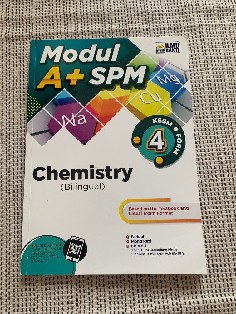 MODUL A+ SPM CHEMISTRY F4, Hobbies & Toys, Books & Magazines, Textbooks