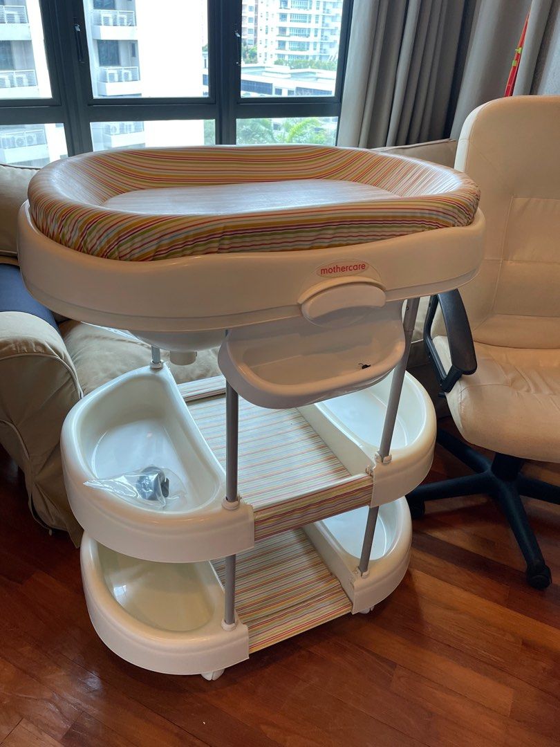 Mothercare baby changing table and bathtub, Babies & Kids, Baby Nursery