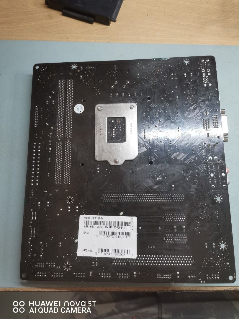 MSI H61M-E33 Motherboard, Computers & Tech, Parts & Accessories ...