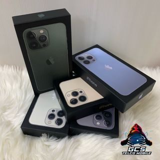NEW iPhone 13 Pro Max 512GB Graphite / Silver / Gold / Sierra Blue / Alpine Green 13pro max Old Stock Full Set Sealed Box 365Days Warranty + Free Gifts 9 items (Ansuran Tanpa Kredit) 13ProMax Baru
