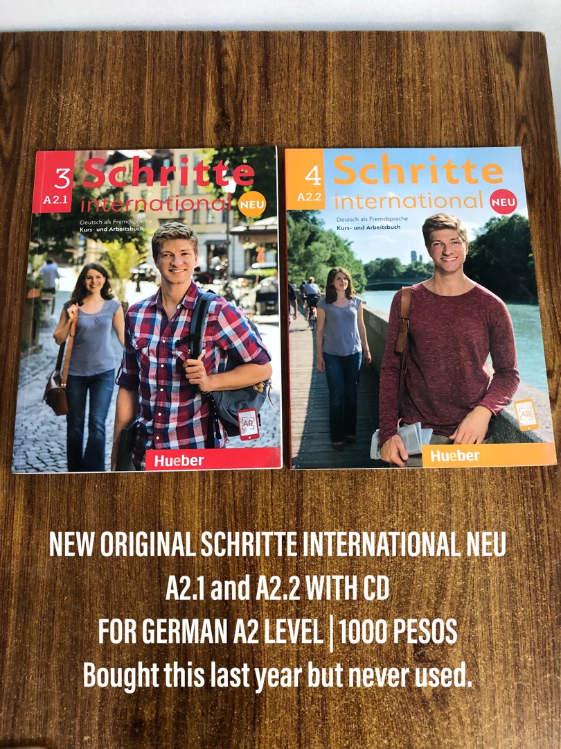 NEW Original Schritte International Neu A2.1 and A2.2 with CD German ...