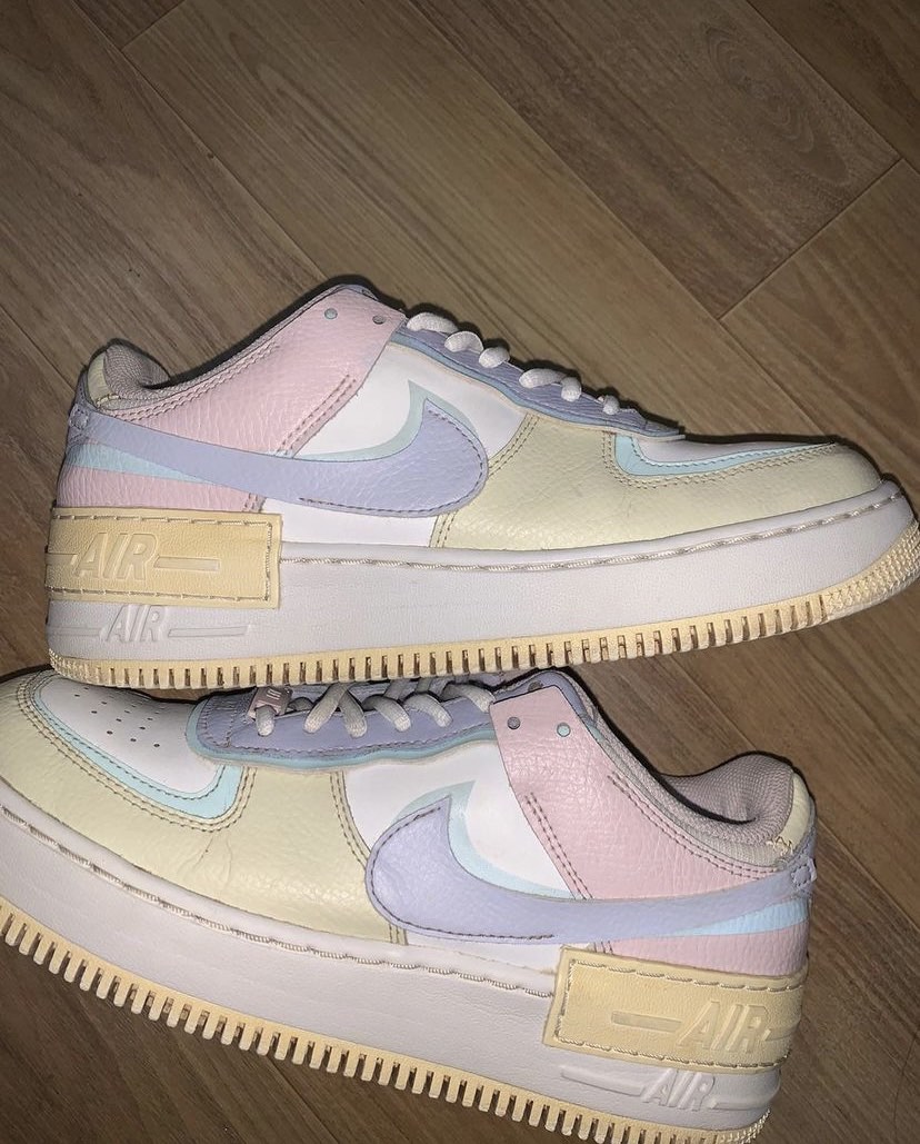 Nike Air Force Pastel on Carousell