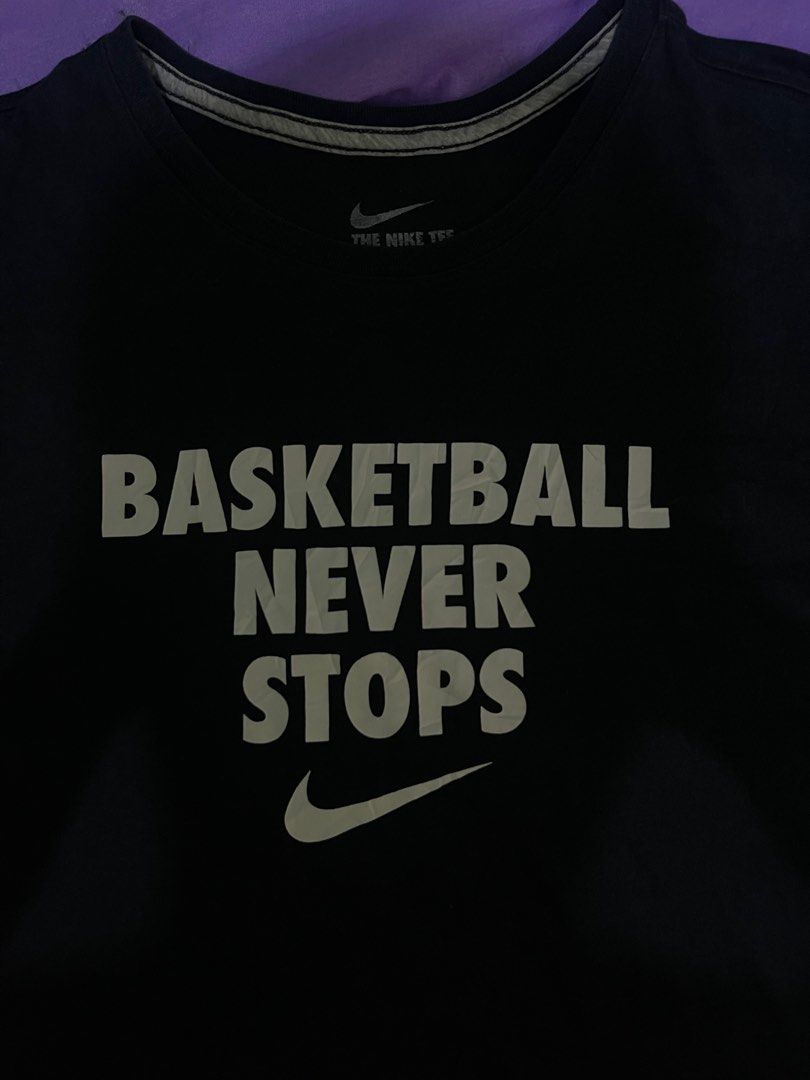 Nike basketball never on sale stops