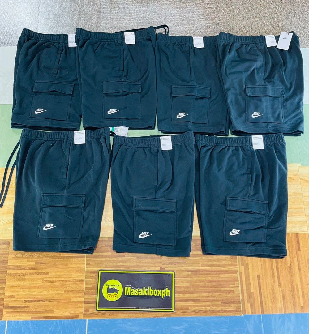 Nike Cargo Shorts Black, Men's Fashion, Bottoms, Shorts on Carousell