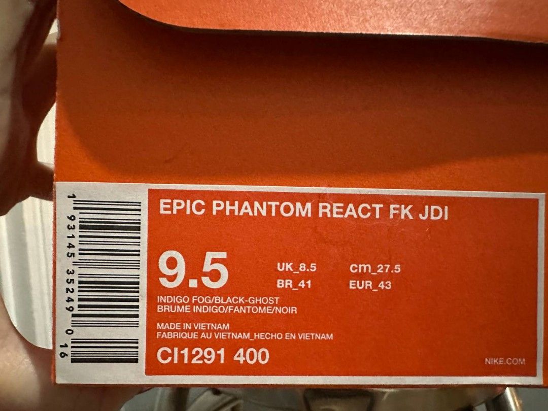 epic phantom react fk jdi