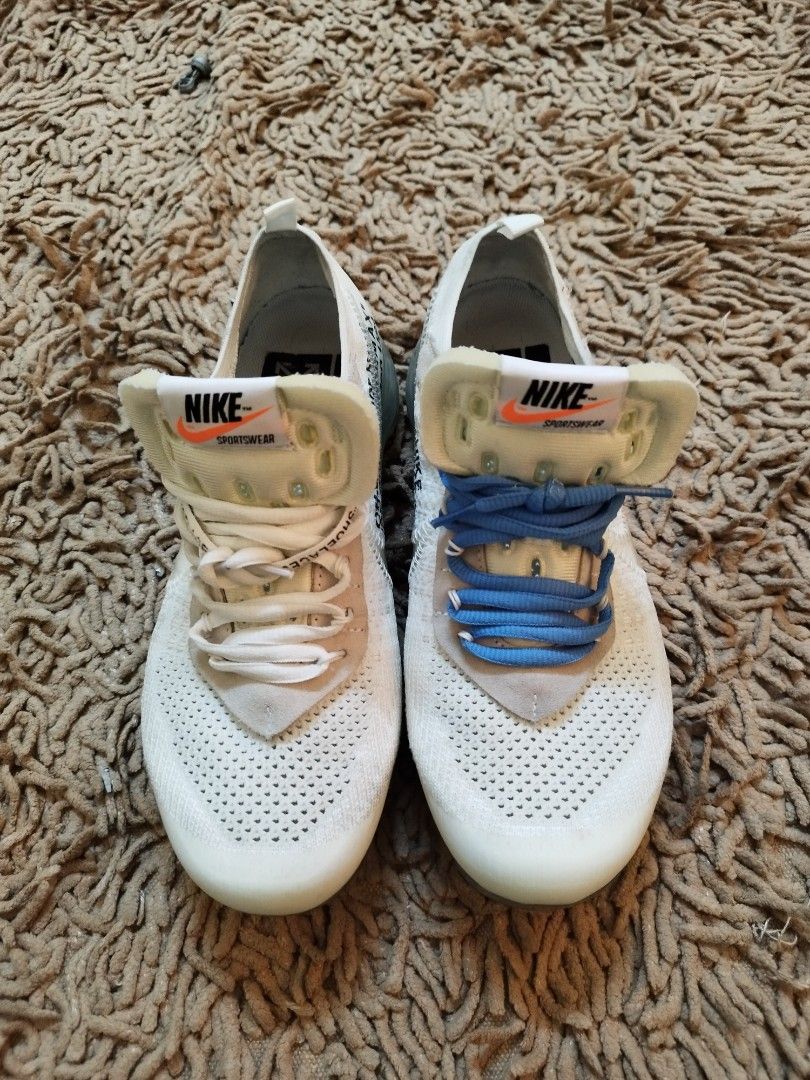 Nike off white hotsell vapormax blue laces