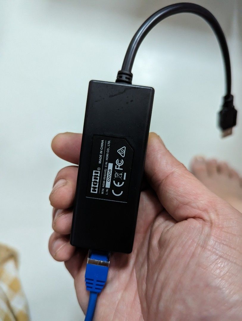 HORI NSW-004 - Network adapter - USB - Gigabit Ethernet 