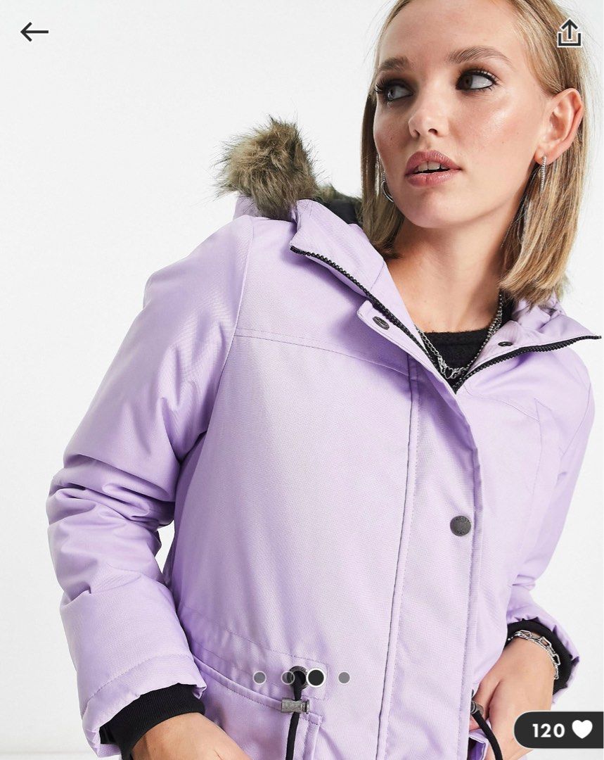 Noisy clearance may parka