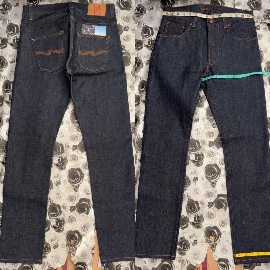 Nudie fearless freddie selvage discount