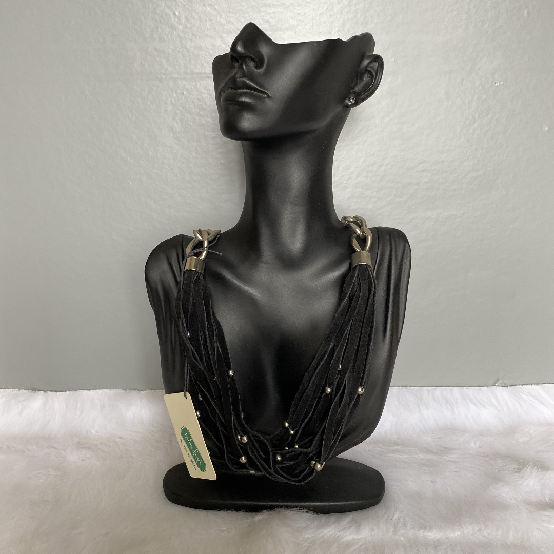 Collier Vintage Doré & Argenté De Chez Wilma Spagli - Bijou Ancien