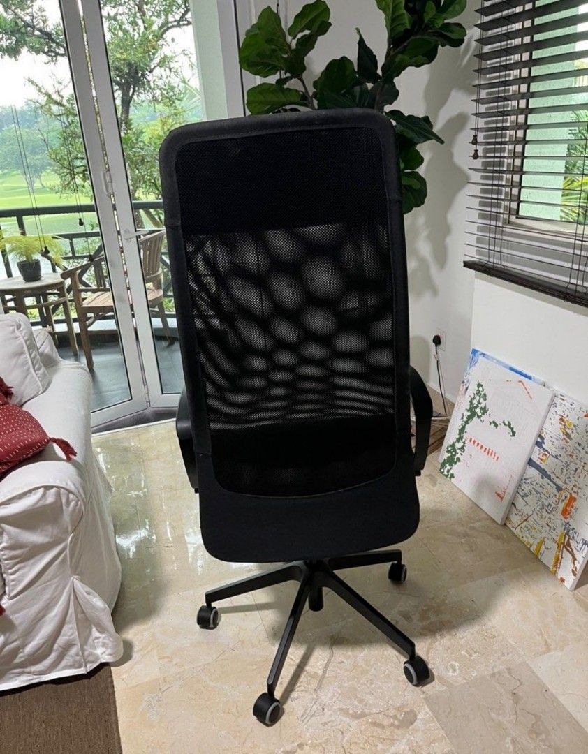 Office gaming chair ikea markus, Furniture & Home Living, Furniture