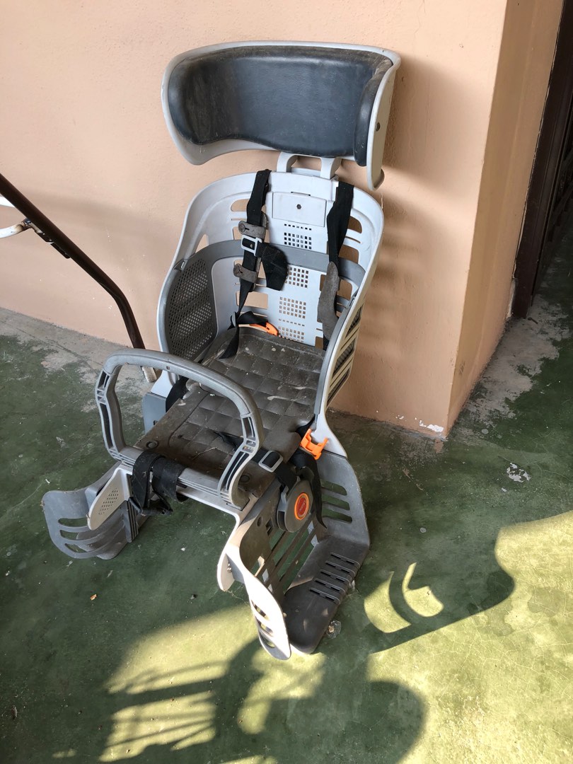 OGK 2 in 1 Bicycle Bike Child Behind Deluxe Seats with headrest, Babies