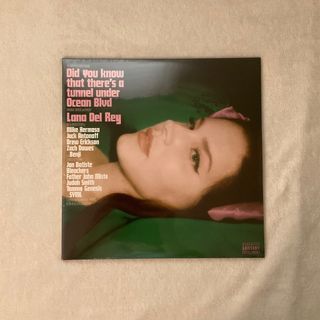 [On Hand] Lana Del Rey - Did you know that there's a tunnel under Ocean Blvd [Light Pink 2 LP w/ Alt. Cover] Vinyl LP Plaka