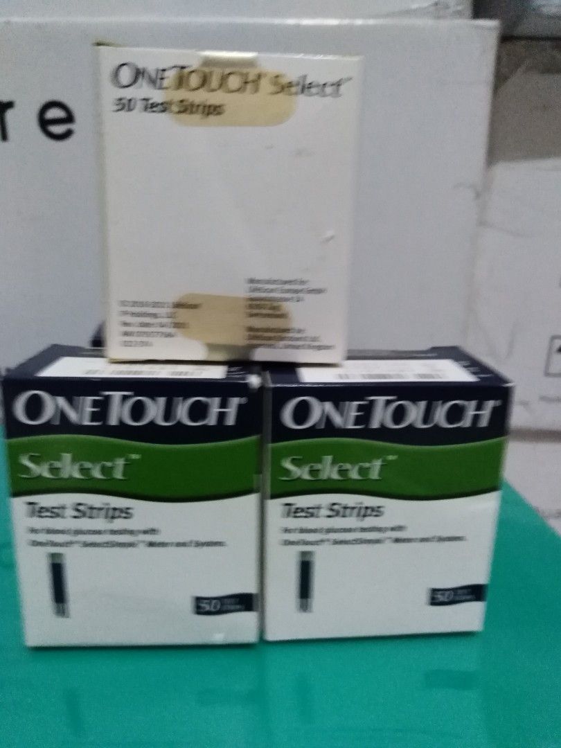 OneTouch select Test Strips 50 strips (Category: Other Assistive Aids) located in Quezon City. Submitted by velascoani41246 (Listing ID 1226147933, Image 2). Description: For blood glucose testing with One touch select Loc Don Manuel Agregado st brgy Lourdes sta Mesa heights qc 09483550679 Same day deliver.