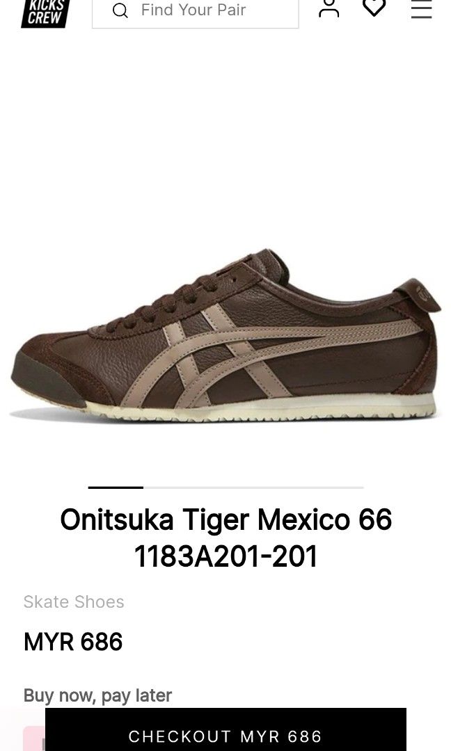 Onitsuka tiger mexico 66 1183a201 coffee/taupe grey 201 2025