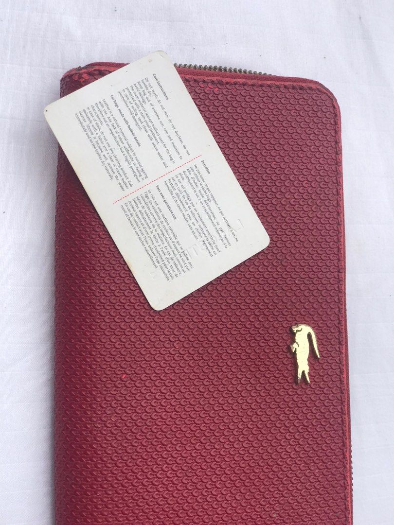 Original Lacoste Wallet, Women's Fashion, Bags & Wallets, Wallets