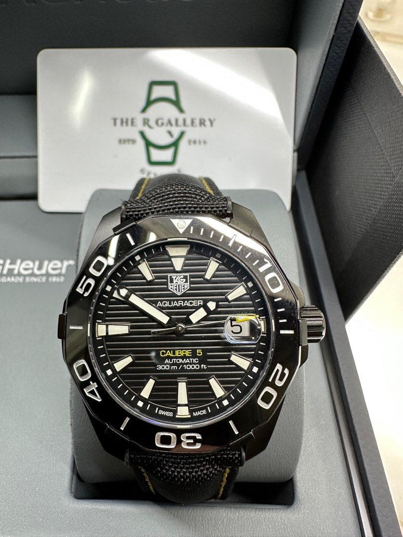 Aquaracer calibre 5 new arrivals black
