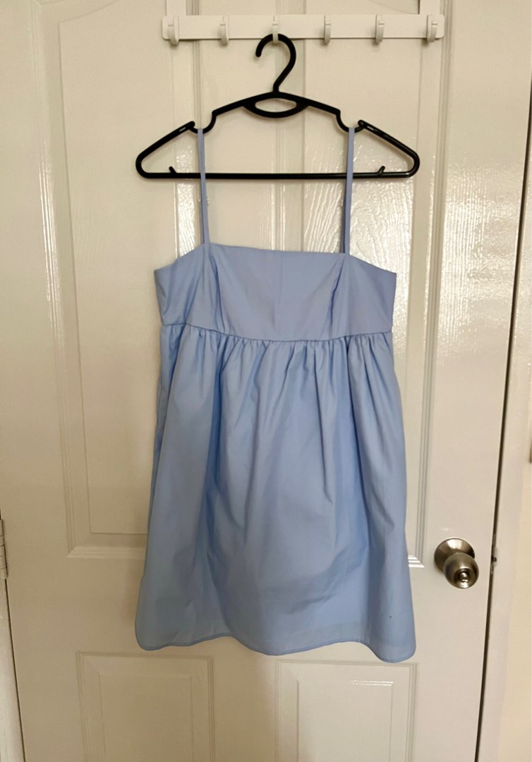 Pastel Blue Babydoll dress, Women's Fashion, Dresses & Sets, Dresses on