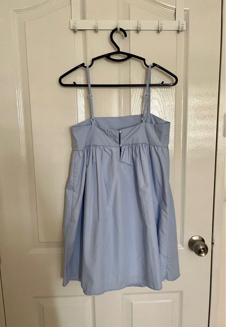 Pastel Blue Babydoll dress, Women's Fashion, Dresses & Sets, Dresses on