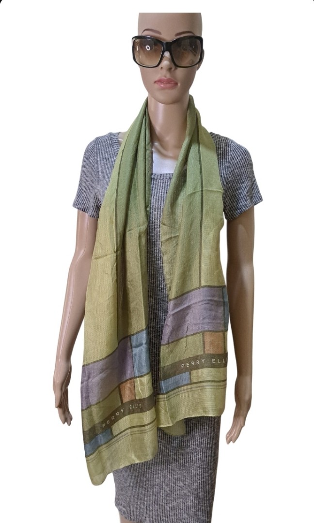 Perry Ellis Scarf, Women's Fashion, Watches & Accessories, Scarves on ...