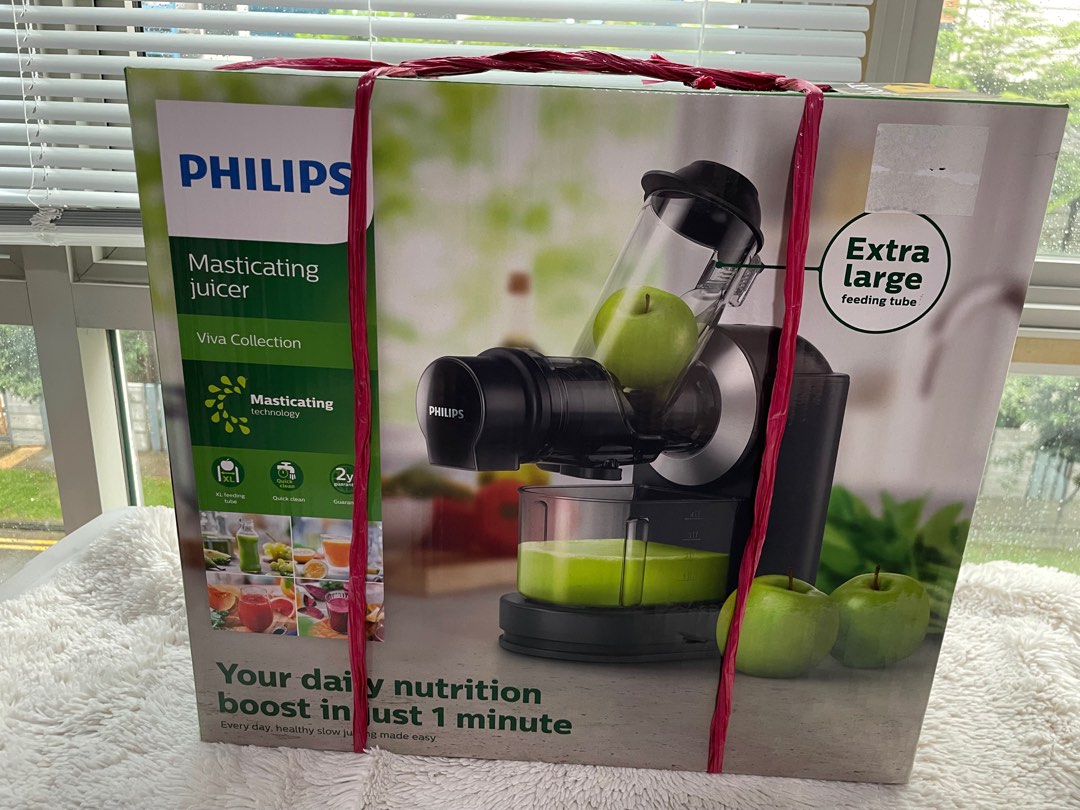 Philips Masticating Juicer brand new, TV & Home Appliances, Kitchen