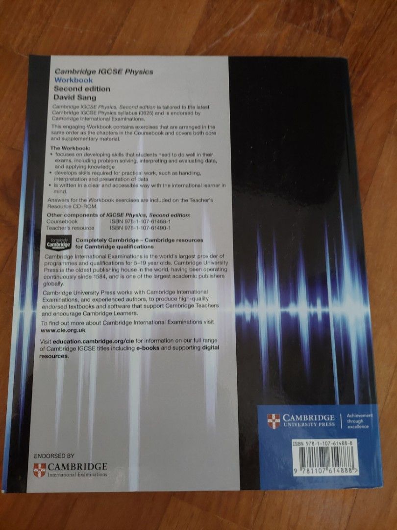 Physics Cambridge Igcse Workbook 2nd Edition Hobbies Toys Books