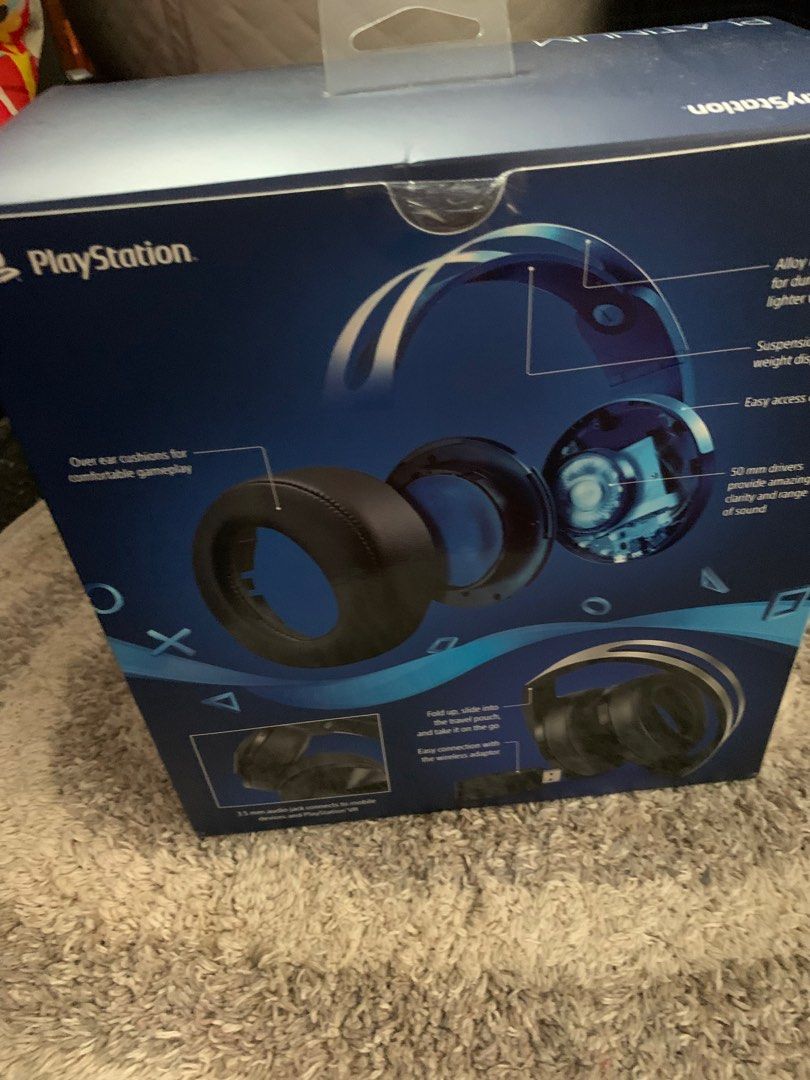 Playstation Platinum Headset rare complete ps4 ps5 on Carousell