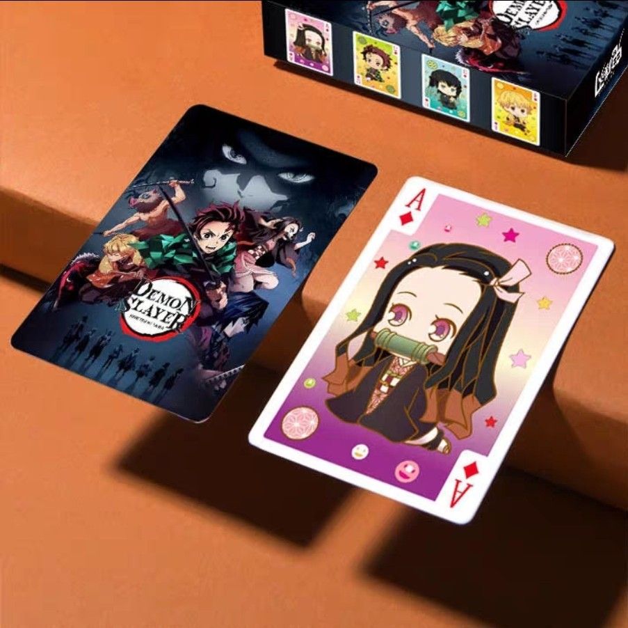 Demon Slayer Poker Playing Cards Board Games Anime