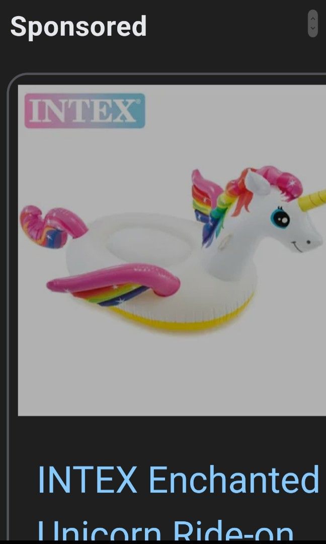 Pool Floats unicorn & pineapple, Hobbies & Toys, Toys & Games on Carousell