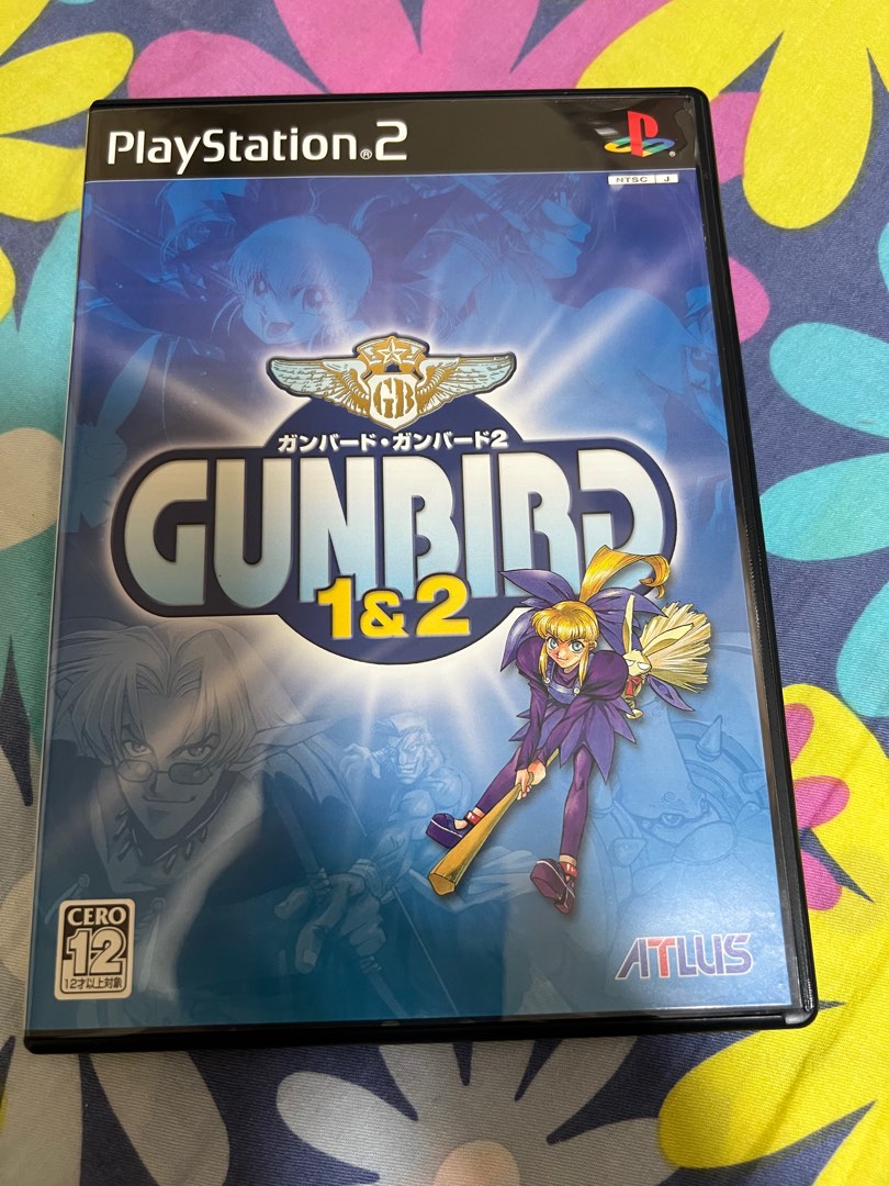 PS2 Gunbird 1&2, 電子遊戲, 電子遊戲, PlayStation - Carousell