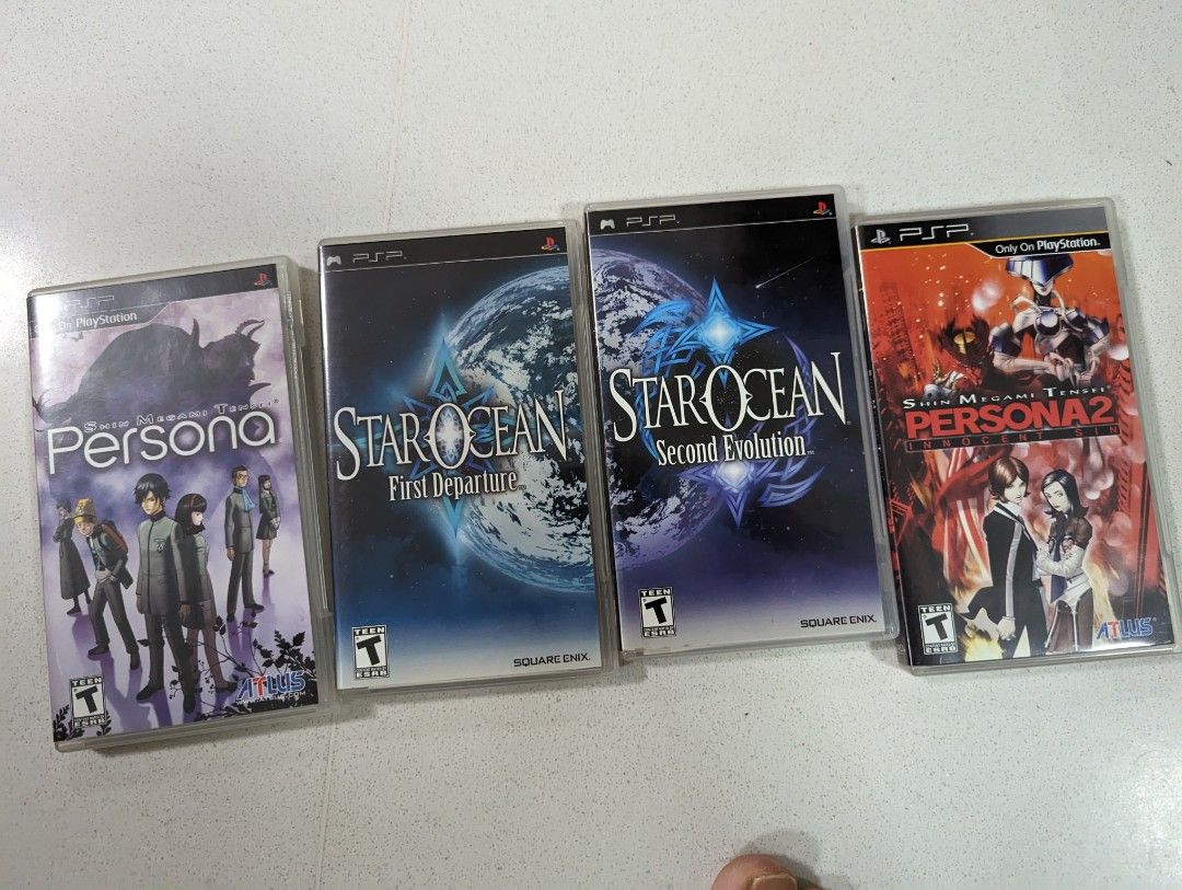 PSP Games playstation portable star ocean first departure second
