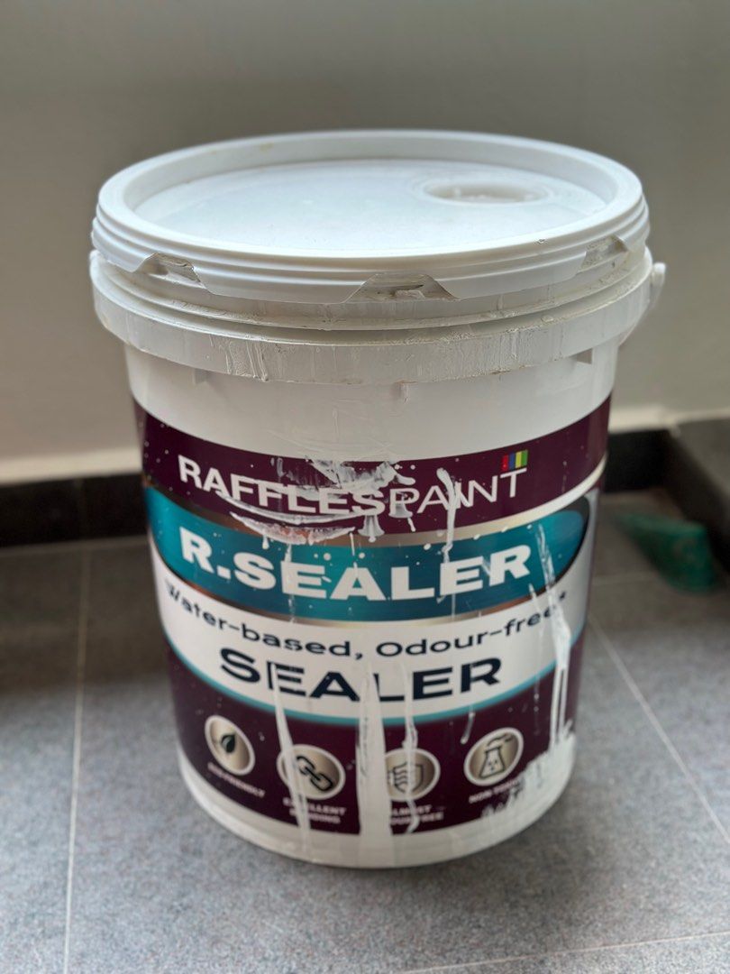 Raffles Paint R.SEALER (20L), Furniture & Home Living, Home Improvement