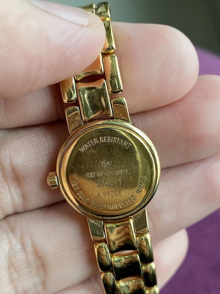 Raymond weil geneve online gold watch