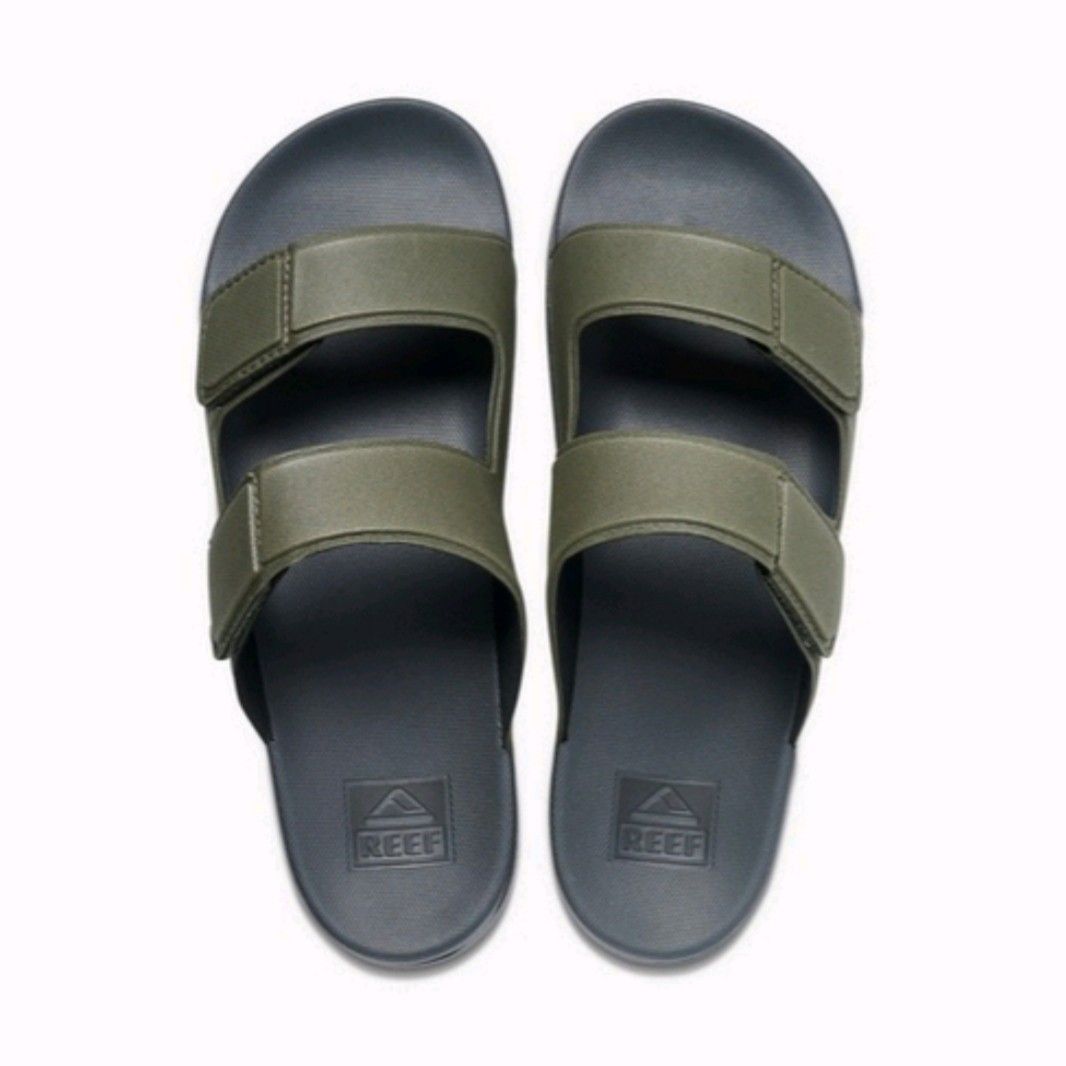 Reef cushion trade wind men s footwear grey olive size available