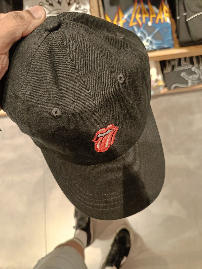 Rolling stones baseball cap deals