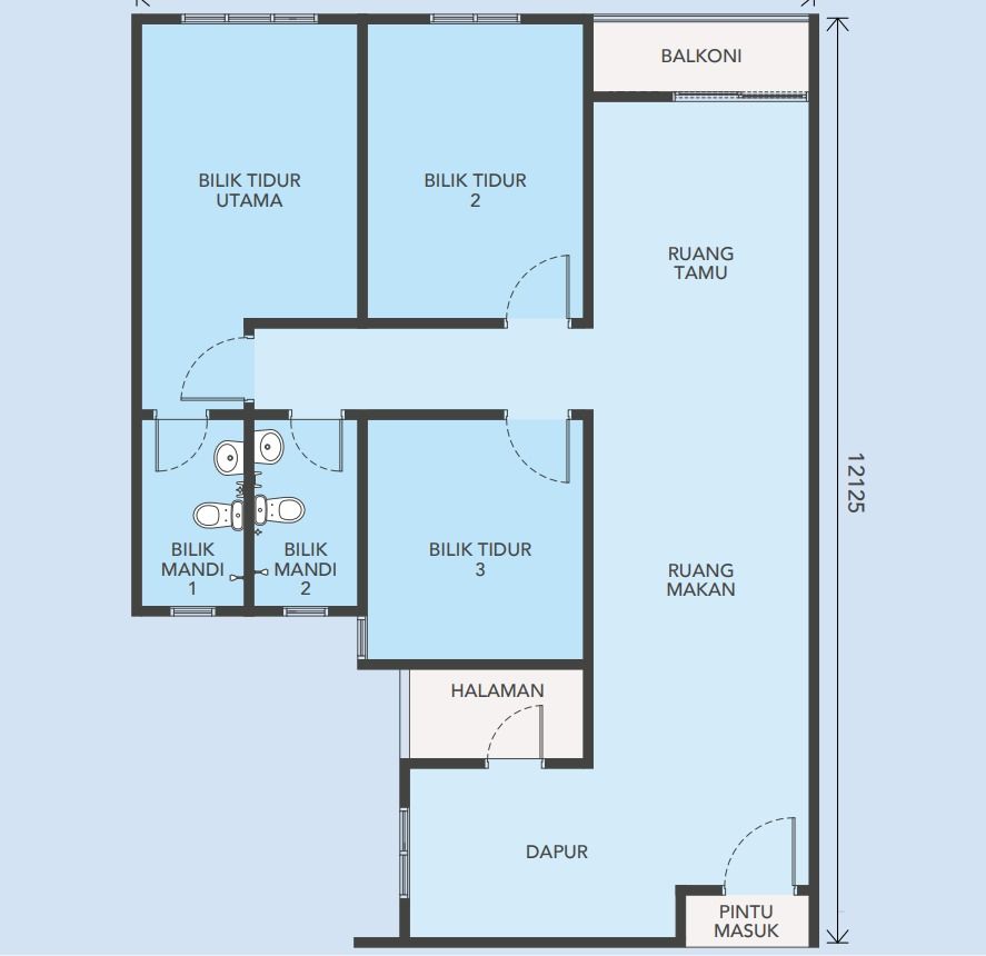 Rumah Selangorku Puchong 250K 1000sqft, Property, For Sale on Carousell