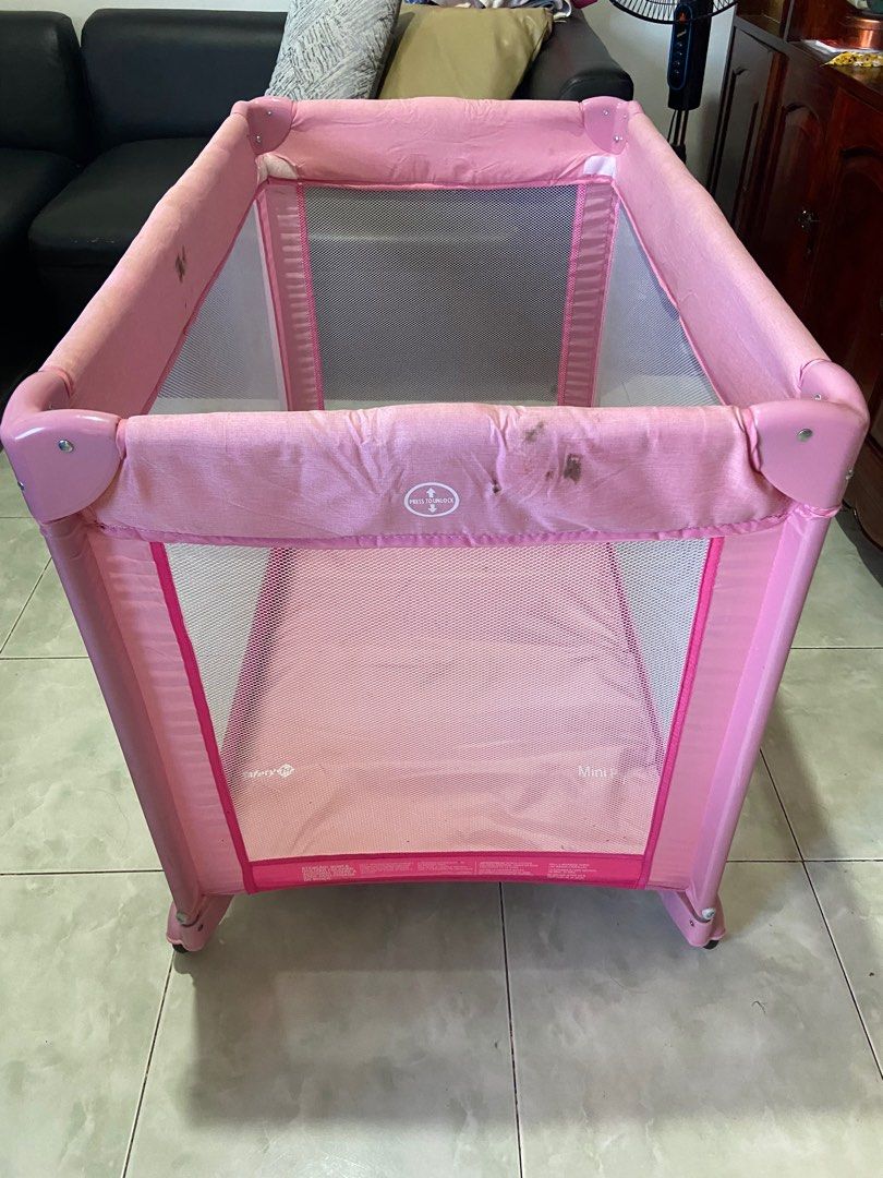 Safety 1st Baby Crib Pink on Carousell