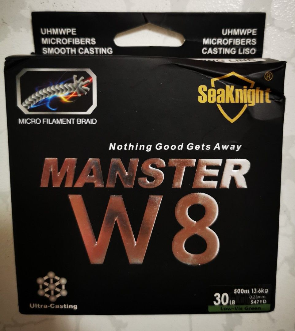 SeaKnight Ultra Casting Braid Monster W8, Sports Equipment, Fishing on ...