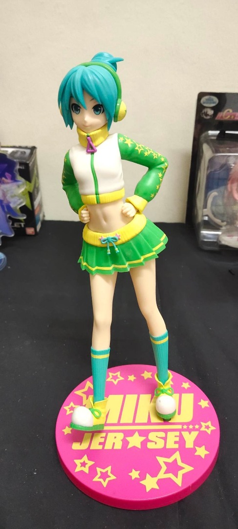 Action Figure SEGA Hatsune Miku – Project Diva Arcade Future Tone, Super Premium, Jersey, Da Collezione
